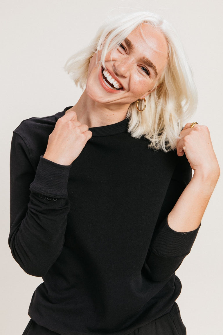 Classic SoftCore Crew in Black