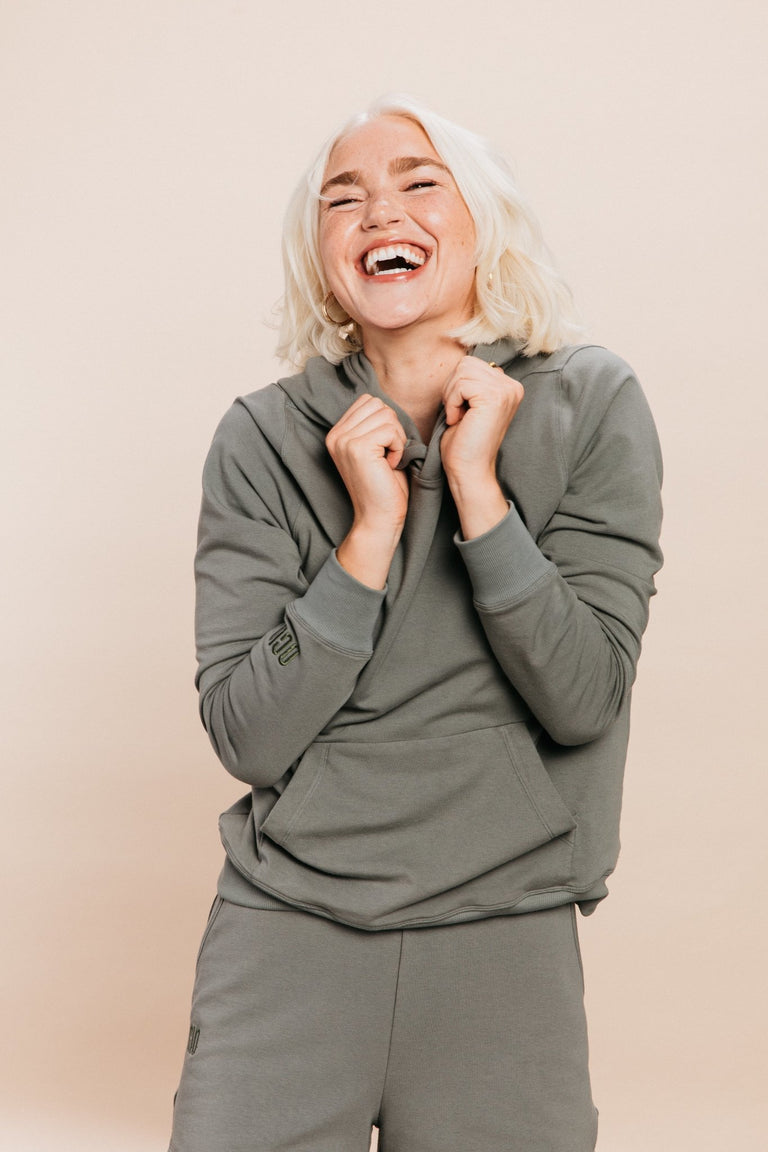 Classic SoftCore Hoodie in Sage