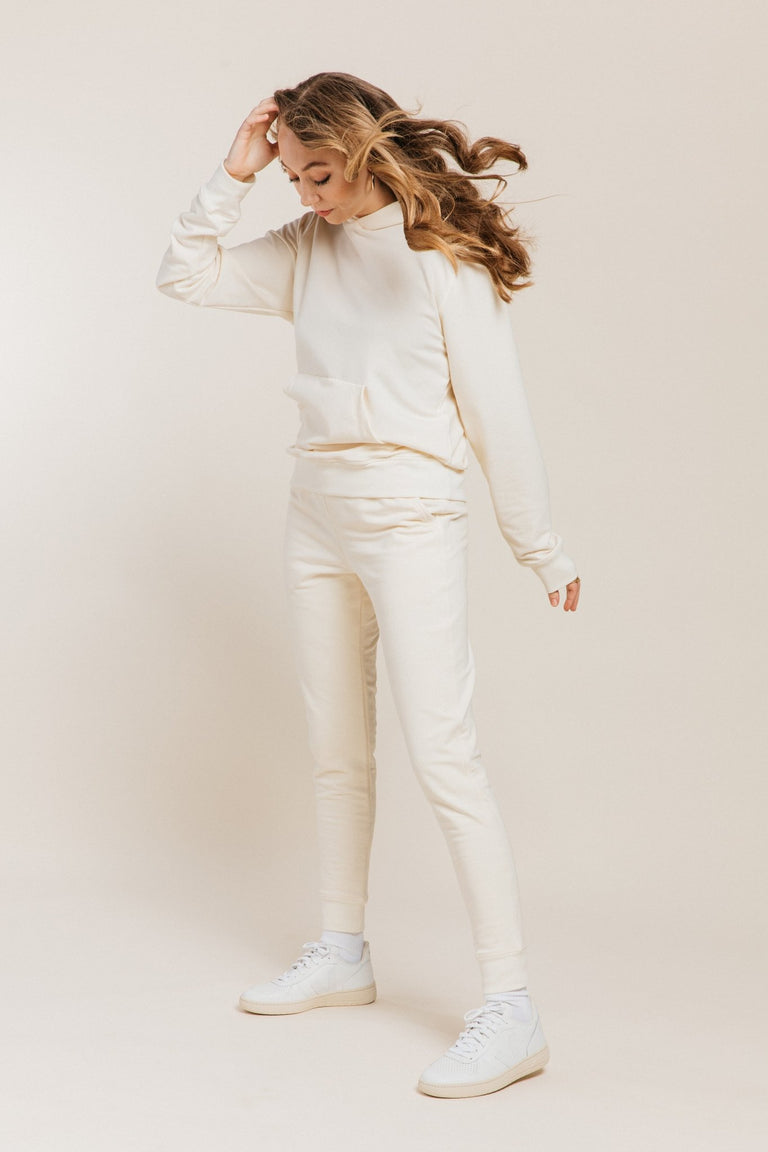 Classic SoftCore Jogger in Bone